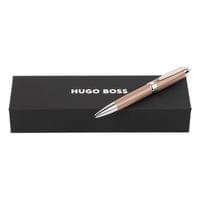 Hugo Boss Химикалка Icon, в кутия, хром, карамел - 2