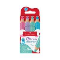 Faber-Castell Молив Grippy, 4 пастелни цвята - 1