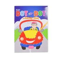 Книжка за свързване на точки и оцветяване Festa, А4, асорти - 1