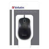 Мишка Verbatim Silent, USB, черна - 3