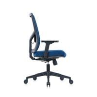 Ергономичен стол RFG Snow Black W, дамаска и меш, Multi-function... - 2