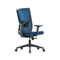 Ергономичен стол RFG Snow Black W, дамаска и меш, Multi-function... - 3