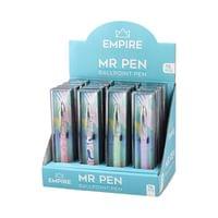 Химикалка Empire Mr Pen, автоматична, 1.0 mm, в кутия, асорти - 2