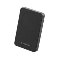 Външна батерия Verbatim Charge&amp;#039;n&amp;#039;Go, магнитна, 10000 mAh, черна - 0