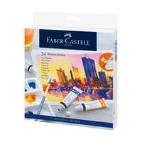 Faber-Castell Акварелни бои Creative Studio, 9 ml, 24 цвята - 1 Faber-Castell Акварелни бои Creative Studio, 9 ml, 24 цвята - 1