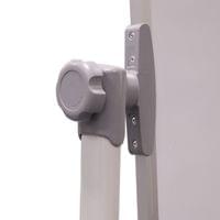 Бяла дъска, 120 x 180 cm, магнитна, двулицева, на колела - 4