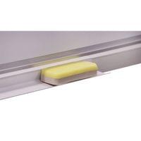 Бяла дъска, 120 x 180 cm, магнитна, двулицева, на колела - 5