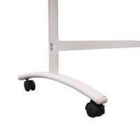 Бяла дъска, 120 x 180 cm, магнитна, двулицева, на колела - 6