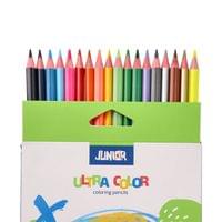 Цветни моливи Junior Ultra Color, триъгълни, 15... - 2 Цветни моливи Junior Ultra Color, триъгълни, 15... - 2
