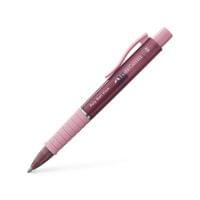 Faber-Castell Химикалка Poly Ball View, цвят розови сенки - 1