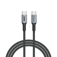Кабел Verbatim Sync &amp;amp; Charge, USB Type-C към USB Type-C, 100 W, 120 cm - 1