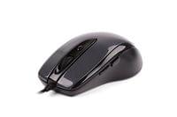 Мишка A4Tech V-Track N-708X, с кабел, USB, 6 бутона, черна - 2