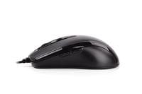 Мишка A4Tech V-Track N-708X, с кабел, USB, 6 бутона, черна - 3