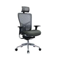 Ергономичен стол RFG TECH@PRO, Multi-function механизъм, до 250 kg, сив - 2