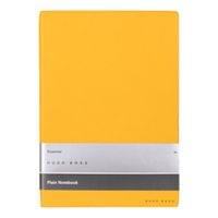 Hugo Boss Тефтер Essential Storyline, бели листове, B5, жълт - 2