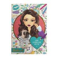 Moxy Книжка за оцветяване Besties, А4, 24 листа - 1