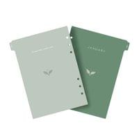 Filofax Пълнител за органайзер Eco, А5, за 2024 година, 1... - 2