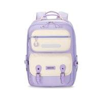 Раница Kingsons Safeback Junior, ученическа, лилава - 5
