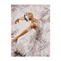 Foska Комплект рисуване по номера Балет, 40 x 50 cm - 0