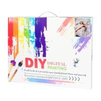 Foska Комплект рисуване по номера Балет, 40 x 50 cm - 4