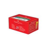 Faber-Castell Острилка, с прозрачен контейнер, асорти, 25... - 1