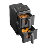 Уред за здравословно готвене Sencor Air Fryer SFR 1250BK, 2 х 5.8 L,... - 1