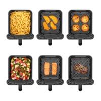 Уред за здравословно готвене Sencor Air Fryer SFR 1250BK, 2 х 5.8 L,... - 5 Уред за здравословно готвене Sencor Air Fryer SFR 1250BK, 2 х 5.8 L,... - 5