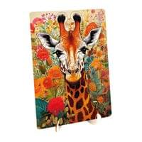 Moxy Пъзел Жираф, уникални форми, дървен, 130 части - 4