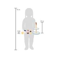 Small Foot Стойка за мъфини, дървена, 28 х 18 cm - 10