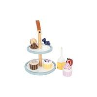 Small Foot Стойка за мъфини, дървена, 28 х 18 cm - 1