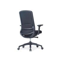 Ергономичен стол RFG Style W, дамаска, до 130 kg, черен - 2