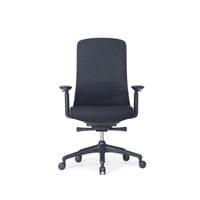 Ергономичен стол RFG Style W, дамаска, до 130 kg, черен - 4