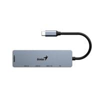 USB Хъб Genius UH-500, 5 в 1, 2 x USB Type-C, 2 x USB Type-A 3.0, 1 x HDMI - 3