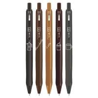 Zebra Гел ролер Sarasa Clip Coffee, 0.5 mm, 5 цвята - 2