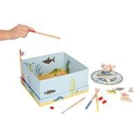 Small Foot Игра Риболов - Приятели, дървена, 30 х 30 х 15 cm - 5