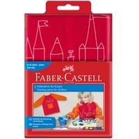 Faber-Castell Престилка за рисуване, детска, червено-оранжева - 2