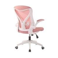 Офис стол RFG Jolly White W, дамаска и меш, Tilt механизъм, до 120 kg,... - 3
