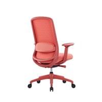 Ергономичен стол RFG Style W, дамаска, до 130 kg, корал - 2