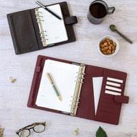 Filofax Органайзер Norfolk Personal, цвят еспресо - 8