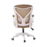 Офис стол RFG Jolly White W, дамаска и меш, Tilt механизъм, до 120 kg,... - 4