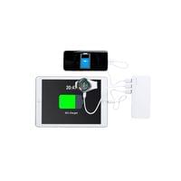 Cool Мобилна батерия Kaprin, с 3 USB порта, 10 000 mAh, бяло и синьо - 2