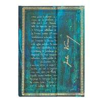 Paperblanks Тефтер Verne, Midi, твърда корица, 72 листа - 1