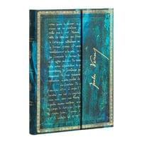 Paperblanks Тефтер Verne, Midi, твърда корица, 72 листа - 2