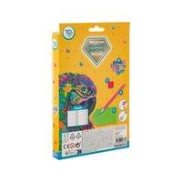 Moxy Тетрадка Папагал, за рисуване с мъниста, А5 - 2