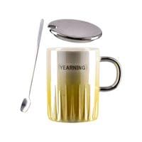 Чаша Takk Moka, Yearling бира, керамична, с капак и лъжица - 1