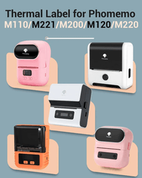 Phomemo Етикети XP5080, за термопринтер, на ролка, бели, 5 х 8 cm, 100... - 2 Phomemo Етикети XP5080, за термопринтер, на ролка, бели, 5 х 8 cm, 100... - 2