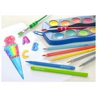 Faber-Castell Акварелни бои Connector, 12 цвята, синя палитра - 4