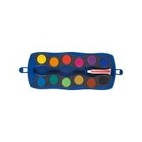 Faber-Castell Акварелни бои Connector, 12 цвята, синя палитра - 2