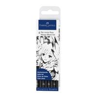 Faber-Castell Маркер Pitt Manga, размер XS, M, SC, SB, 4... - 1