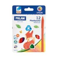 Milan Пастели Triangular, 12 цвята - 1